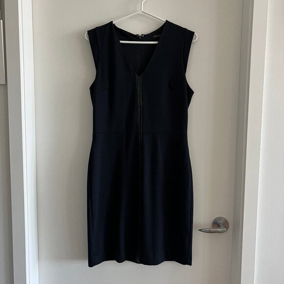 Banana Republic V-Neck Navy Dress - Picture 1 of 12
